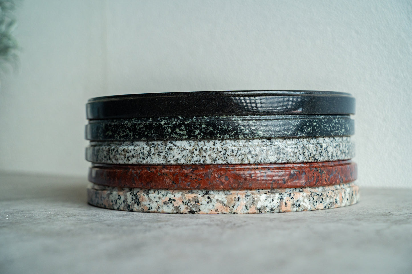 Stone plate　Round Shaped Edge