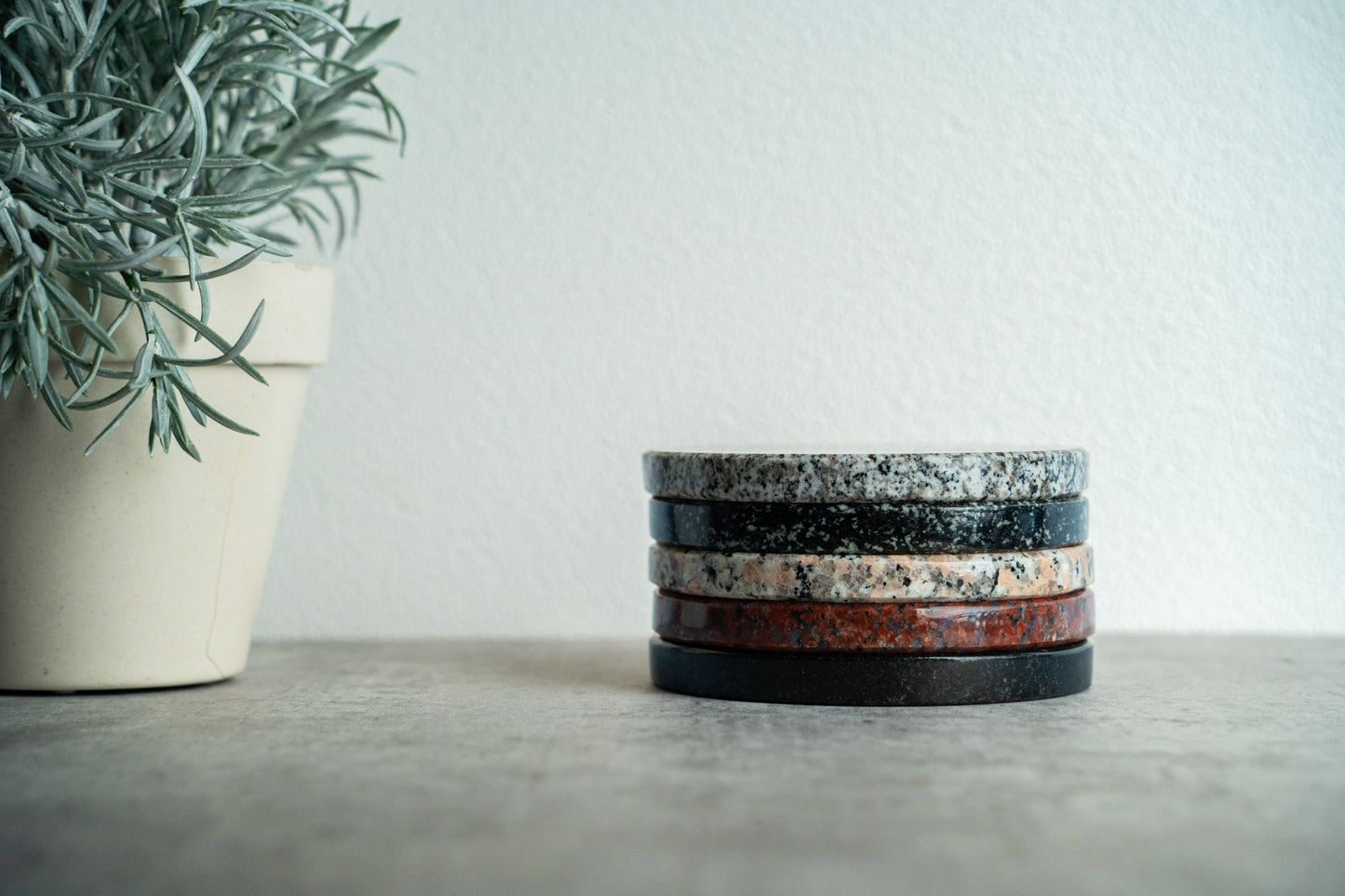 Stone coaster　Round